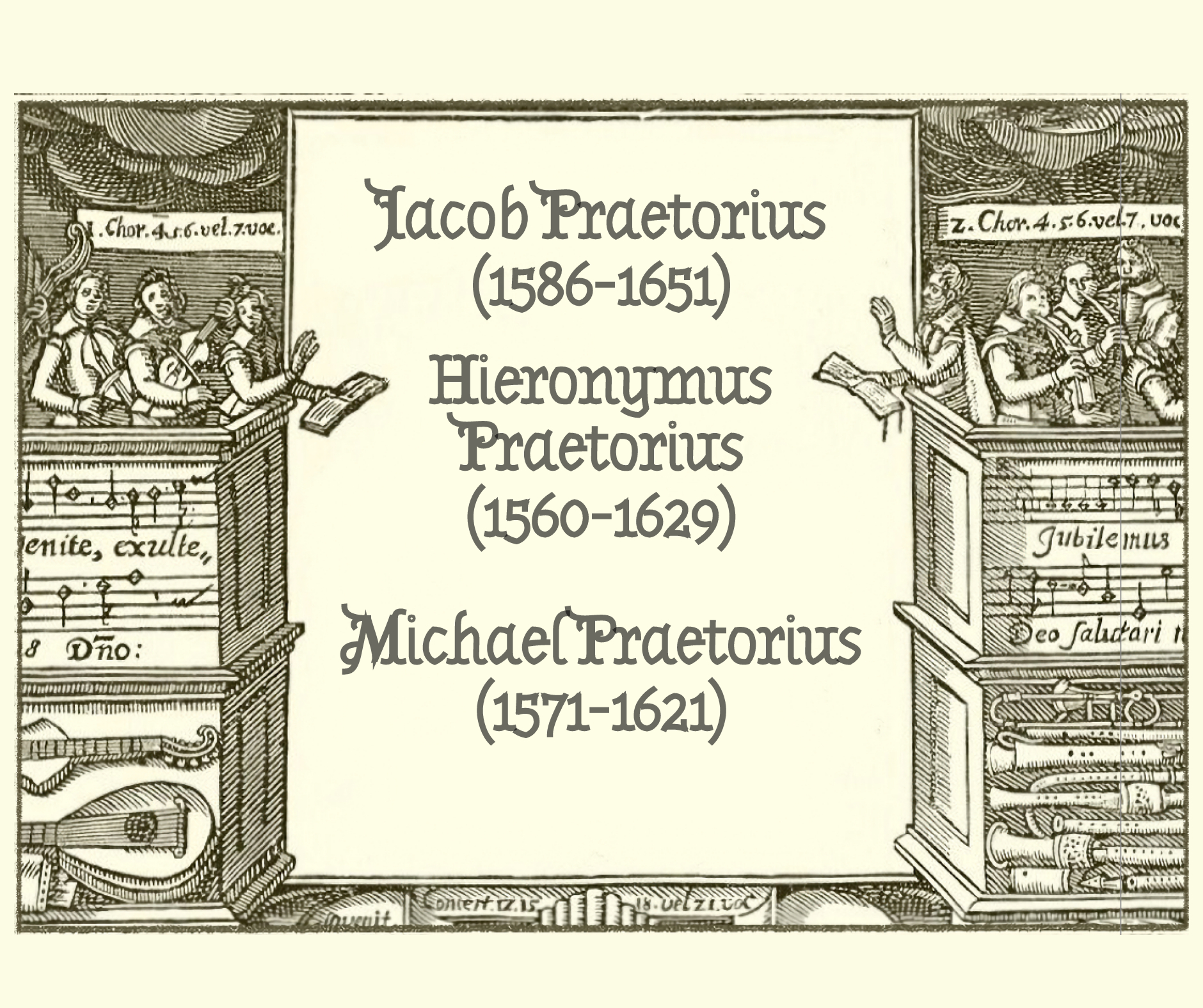 Jacob Praetorius Activités – Ensemble Vocal Fragrantia